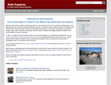 Tablet Screenshot of ketekawerau.peoplesnetworknz.info